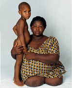 Kadiatu and her son Ibrahim